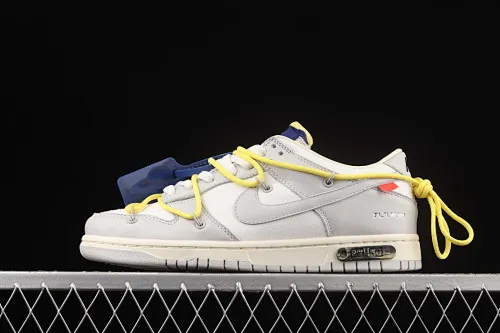 All categories Nk SB Dunk series Nk SB Dunk Low low-top sneakers J version OF x Nk Dunk Low OW suede SB smashed backboard fashion casual sneakers DM1602-120